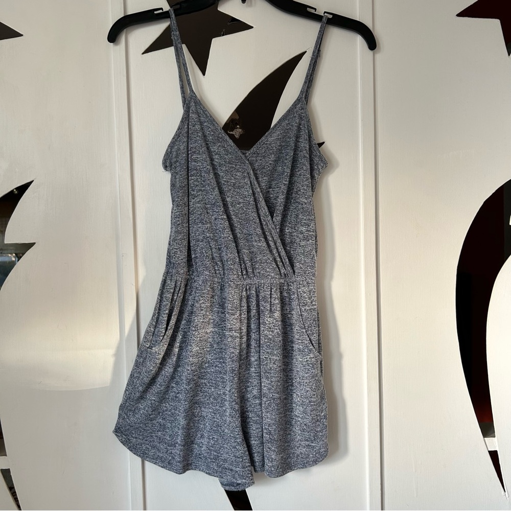 Comfy Light Blue Romper